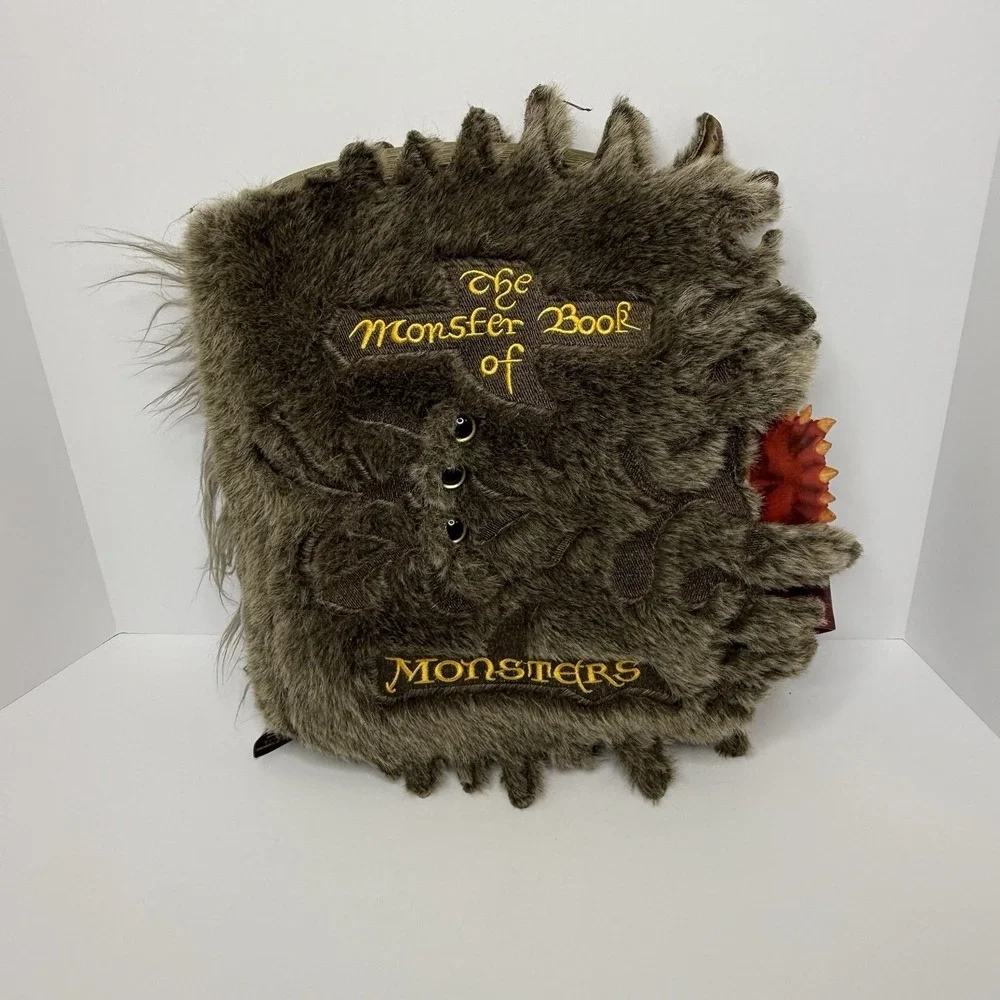 Harry Potter The Monster Book Of Monsters Plush Stuffed Animal Toy